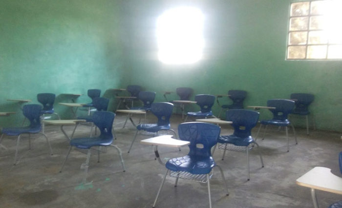 Internal facilities of the renovated classrooms.