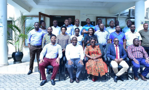 PIU Staff after the project management training