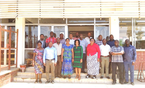 A group photo of various staff of Arusha Technical College and others from industries who attended the workshop.