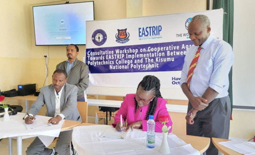 Hawassa Polytechnic College signs partnership agreement with Kisumu Polytechnic College to facilitate regional exchange of students and staff